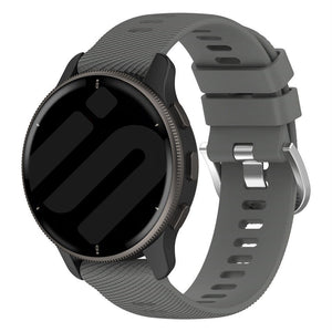 Correa silicona Garmin Forerunner 570 - 47mm (gris oscuro)