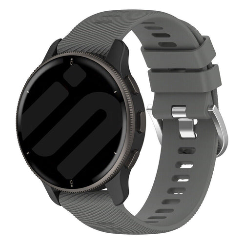 Correa silicona Garmin Forerunner 570 - 47mm (gris oscuro)