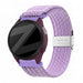 Bandz Correa nylon trenzada Garmin Forerunner 165 (morado claro)