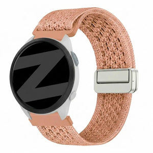 Bandz Garmin Forerunner 165 Vintage Nylon Strap (Antique Pink)