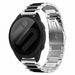 Correa acero Garmin Forerunner 165 (plateado/negro)