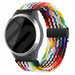 Garmin Vivomove 3s Braided Strap with P-buckle (Rainbow)