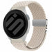 Correa trenzada con hebilla Garmin Forerunner 165 (blanco estrella)