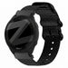 Bandz Correa nylon con hebilla Garmin Forerunner 165 (negro)