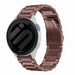 Correa acero Garmin Forerunner 165 (bronze-marrón)