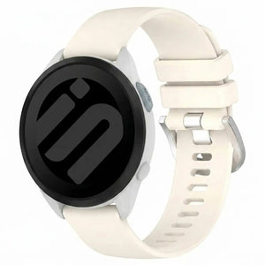 Garmin Forerunner 165 Silicone Classic Strap (Starlight)