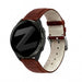 Bandz Correa cuero estilo cocodrilo Garmin Forerunner 165 (marrón)
