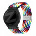 Bandz Correa nylon trenzada Garmin Forerunner 165 (arcoiris)