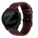 Bandz Garmin Forerunner 165 Leather Strap 