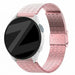 Bandz Correa acero ajustable Garmin Forerunner 165 (rosa)