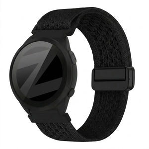 Bandz Garmin Forerunner 165 Vintage Nylon Strap (Black)