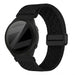 Bandz Garmin Forerunner 165 Vintage Nylon Strap (Black)