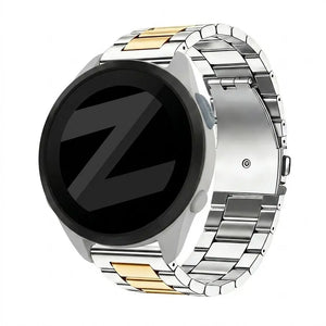Bandz Garmin Forerunner 165 Steel Strap 'Classic' (Silver/Gold)