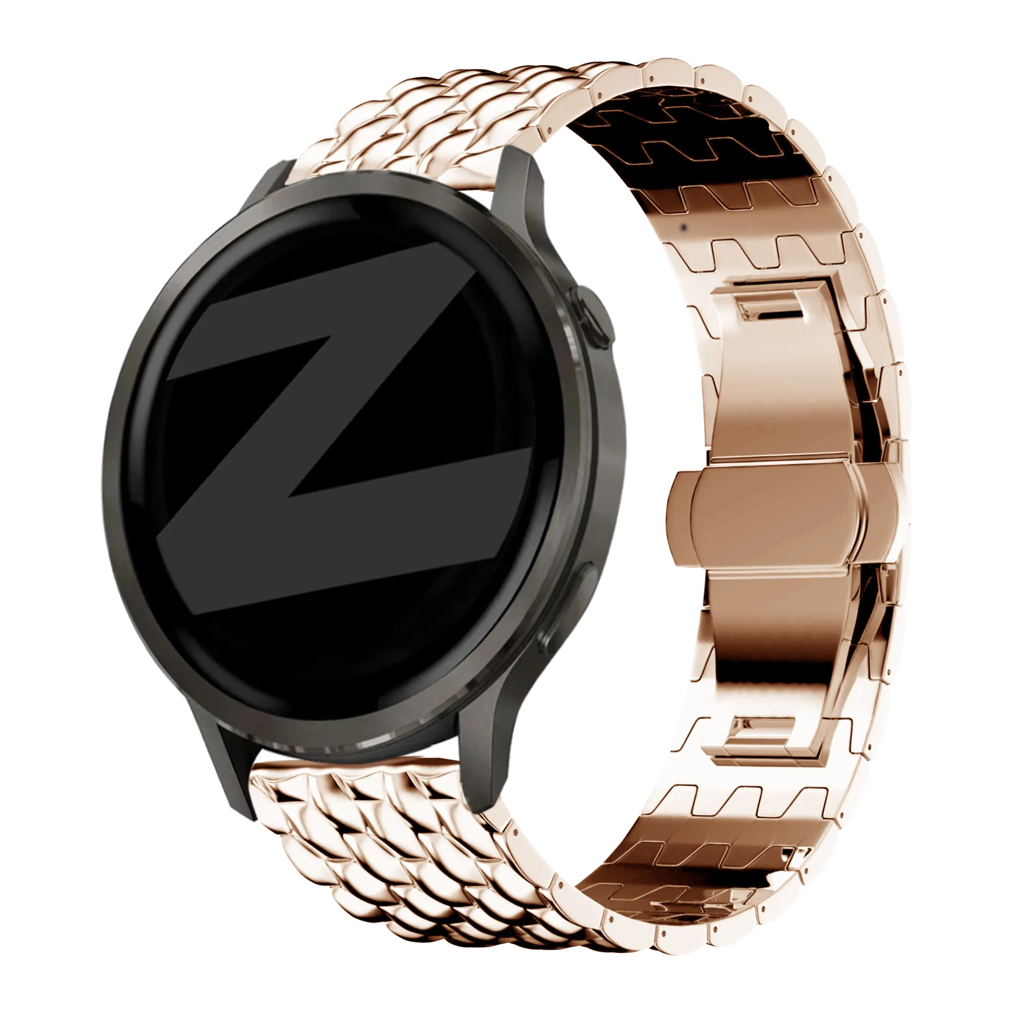 Bandz Correa acero 'Dragon' Garmin Forerunner 170 (oro rosado)