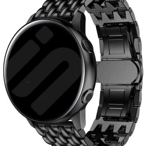 Correa acero 'Dragon' Amazfit Bip U (Pro) (negro)