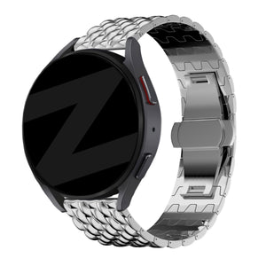Bandz Correa acero 'Dragon' Garmin Approach S42 (plateado)