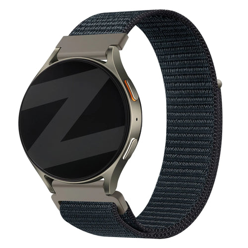 Bandz Polar Vantage M3 Nylon Strap 'Easy Fit' (Greyblue)