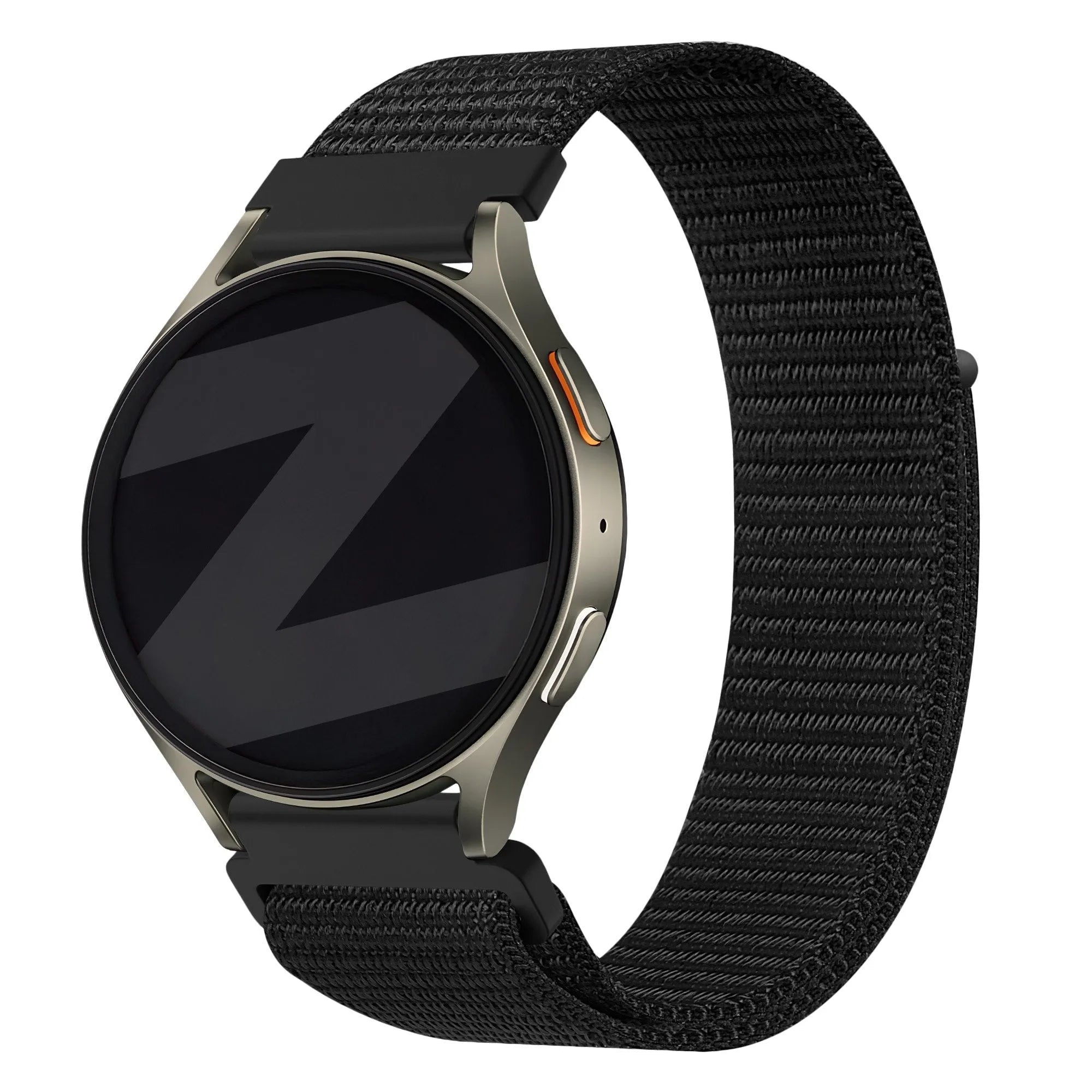 Bandz Correa nylon 'Easy Fit' Actyve Smartwatch 20mm (negro)