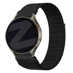 Bandz Huawei Watch Ultimate 2 Nylon Strap 'Easy fit' (Black)