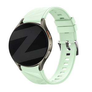 Bandz Correa silicona 'Easy Fit' Fossil Gen 6 - 42mm (verde claro)