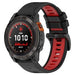 Correa deportiva con hebilla Garmin Instinct E - 45mm (negra/rojo)