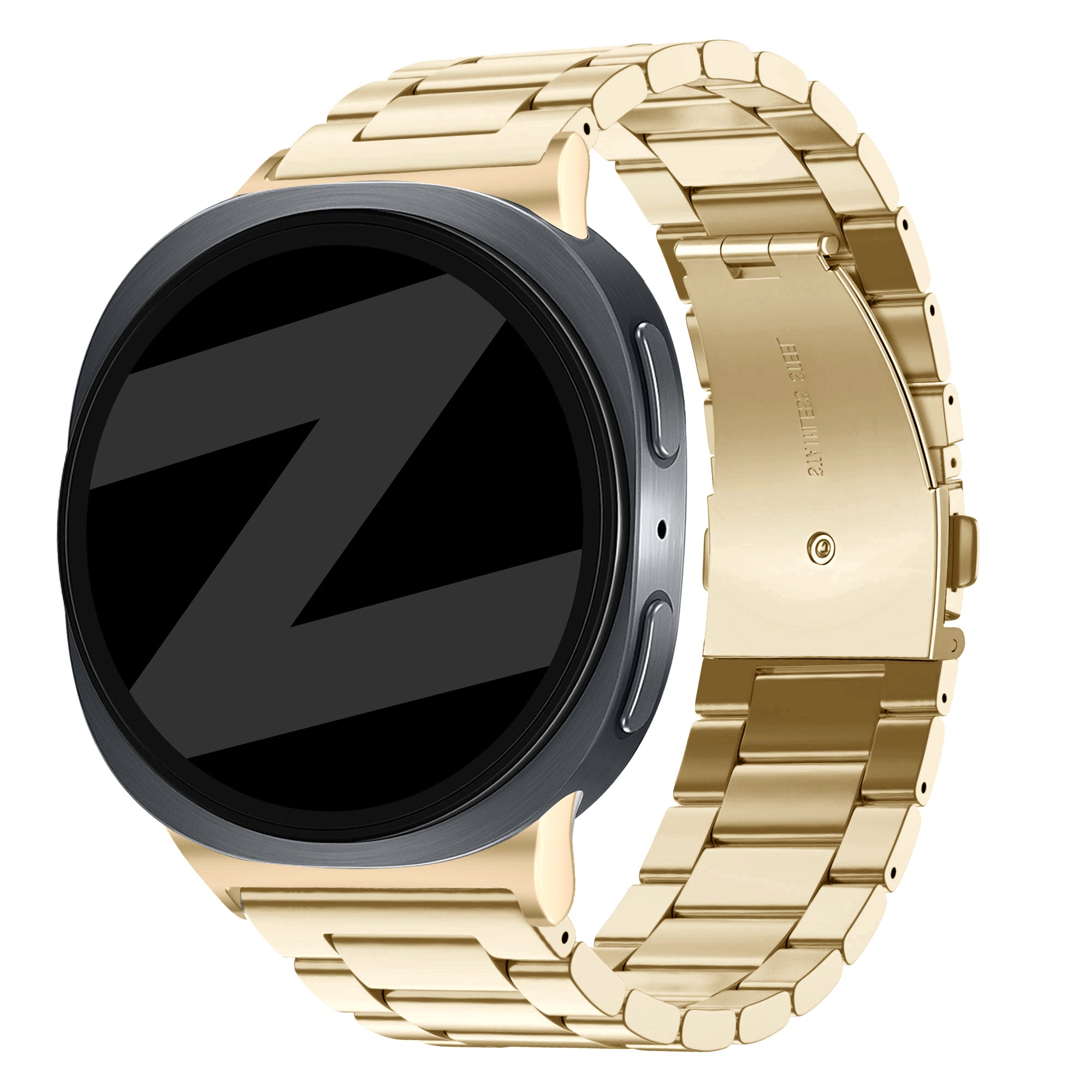 Bandz Correa acero 'Classic' Samsung Galaxy Watch 8 - 44mm (retro dorado)