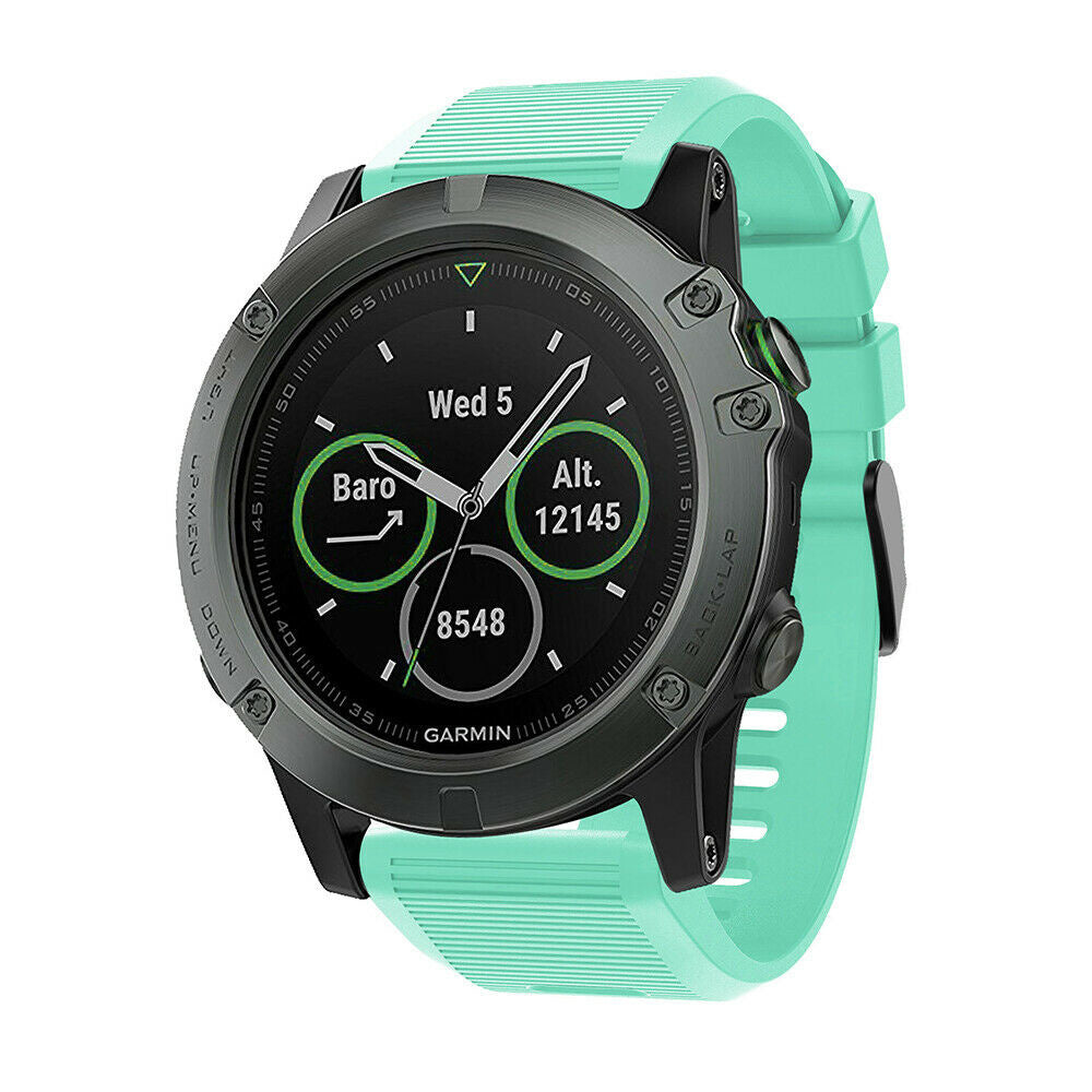 Correa silicona Garmin Fenix 8 Pro - 51mm (aqua)