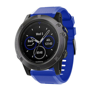 Correa silicona Garmin Fenix 8 Pro - 51mm (azul)