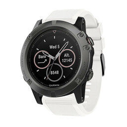 Correa silicona Garmin Instinct 3 - 50mm (blanca)