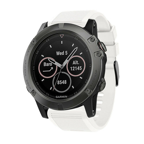 Correa silicona Garmin Descent MK1 (blanco)