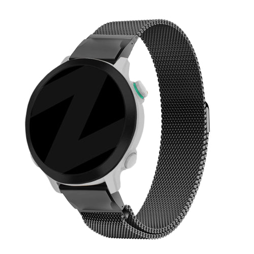 Bandz Garmin D2 Mach 1 Milanese Loop Strap (Black)
