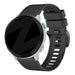 Bandz Garmin Forerunner 935 Buckled Silicone Strap (Black)