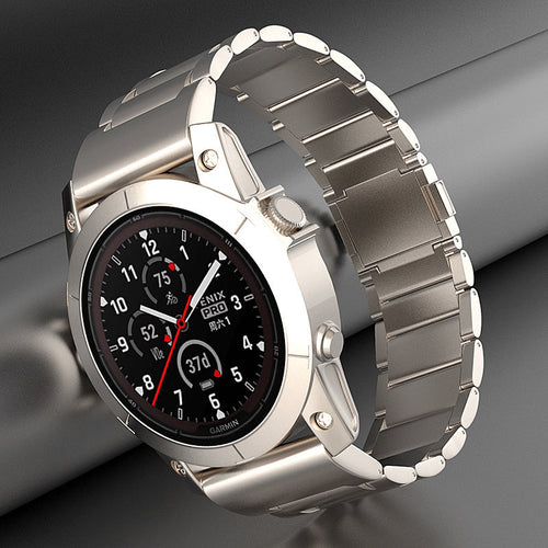 Garmin Quatix 8 - 47mm Magnetic Titanium Strap (Titanium)