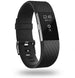 Correa silicona diamantes Fitbit Charge 2 (negra)