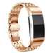 Correa acero dragón Fitbit Charge 3 (oro rosa)