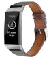Fitbit Charge 3 Leather Strap (Black)