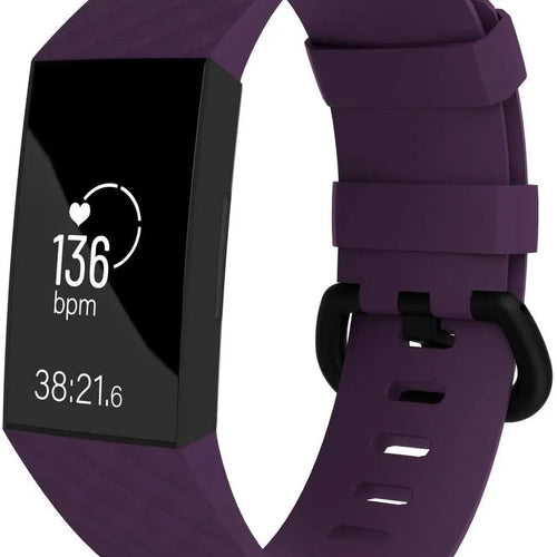 Correa silicona Fitbit Charge 4 (púrpura)