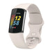 Fitbit Charge 5 Silicone Strap (Off White)