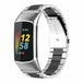 Correa acero Fitbit Charge 5 (plata/negro)