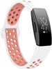 Correa silicona Fitbit Inspire (blanca/rosa)