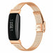 Correa acero inoxidable Fitbit Inspire (oro rosa)