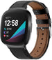 Correa cuero Fitbit Sense (negro)