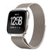 Correa milanesa Fitbit Versa (blanco estrella)