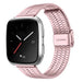 Correa acero inoxidable Fitbit Versa (rosa)