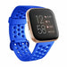 Correa silicona con agujeros Fitbit Versa (azul)