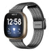 Correa acero inoxidable Fitbit Versa 3 (negro)