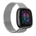 Correa milanesa Fitbit Sense 2 (plata)