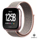Correa nylon Fitbit Versa (rosa empolvado)