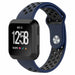 Correa deportivo Fitbit Versa (azul oscuro/negro)