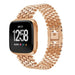 Correa acero Pez Fitbit Versa (oro rosa)